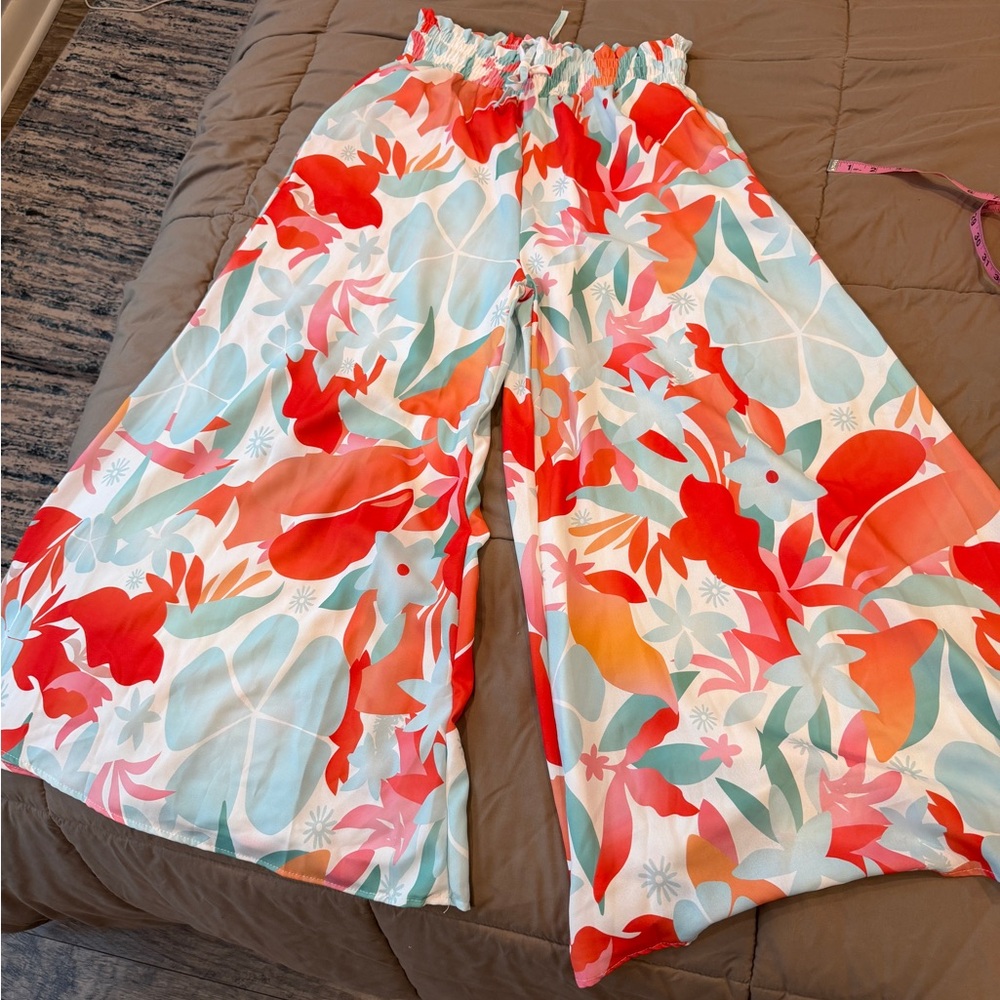 High waist Wide-Leg Pants